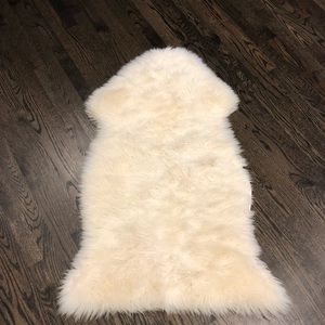 Authentic Overland shearling rug